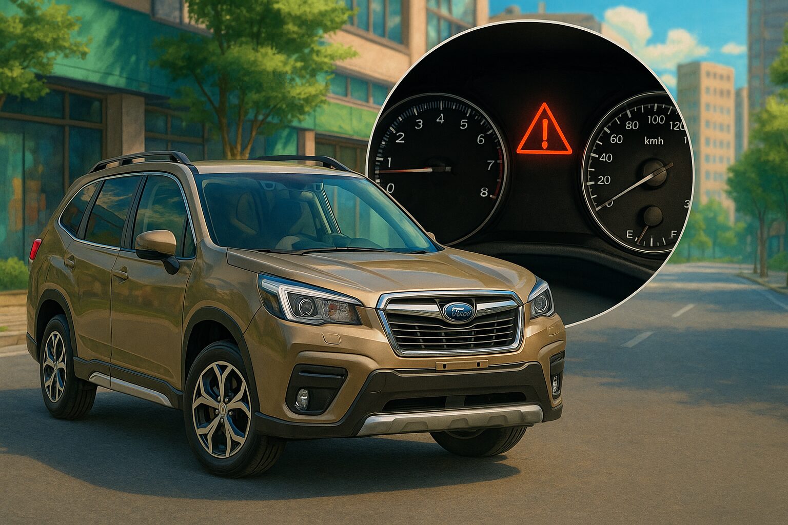 【フォレスター警告灯完全ガイド】意味・原因・リセット方法・警告音まで徹底解説！