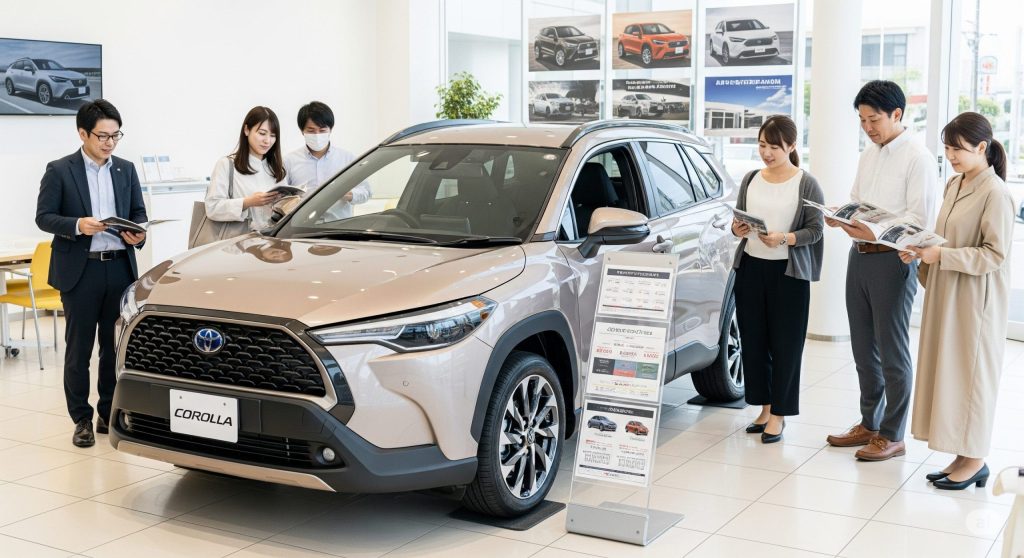 カローラクロス「アッシュ」を選べるグレードと価格、オプション料金をチェック