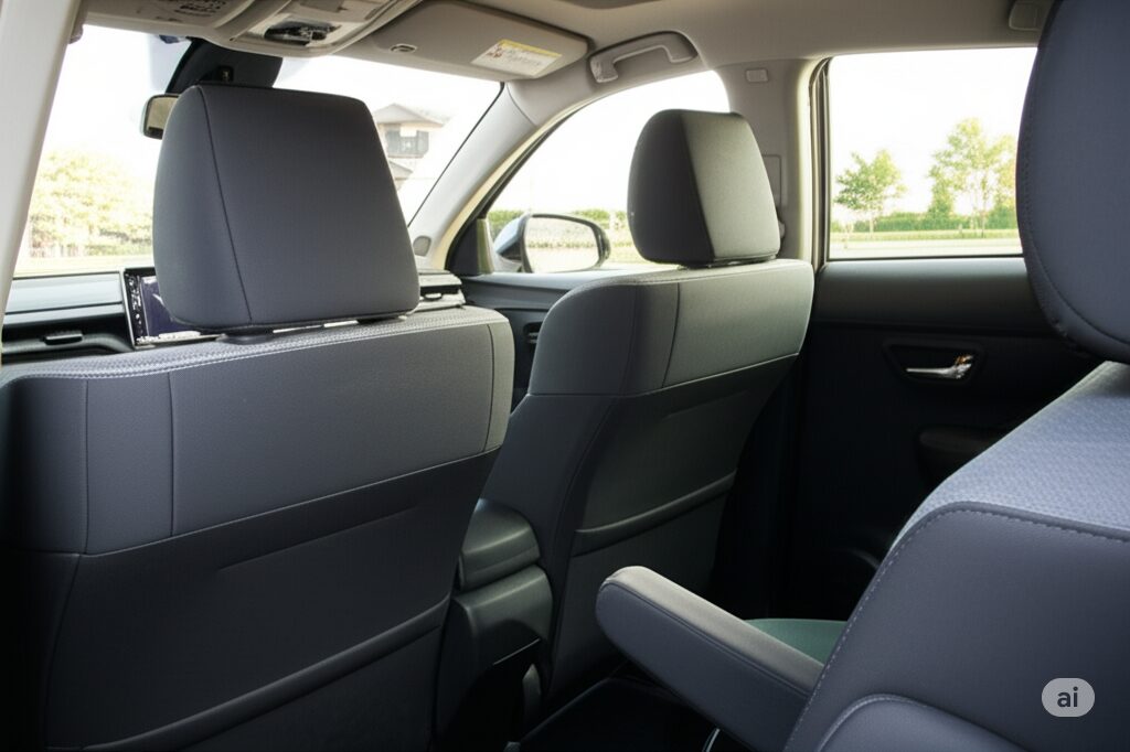 後部座席の快適性を左右する重要機能：リクライニングとスライド機構