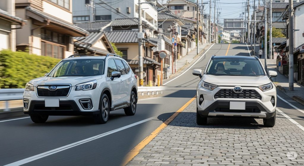 【徹底比較】フォレスター vs RAV4 乗り心地直接対決！