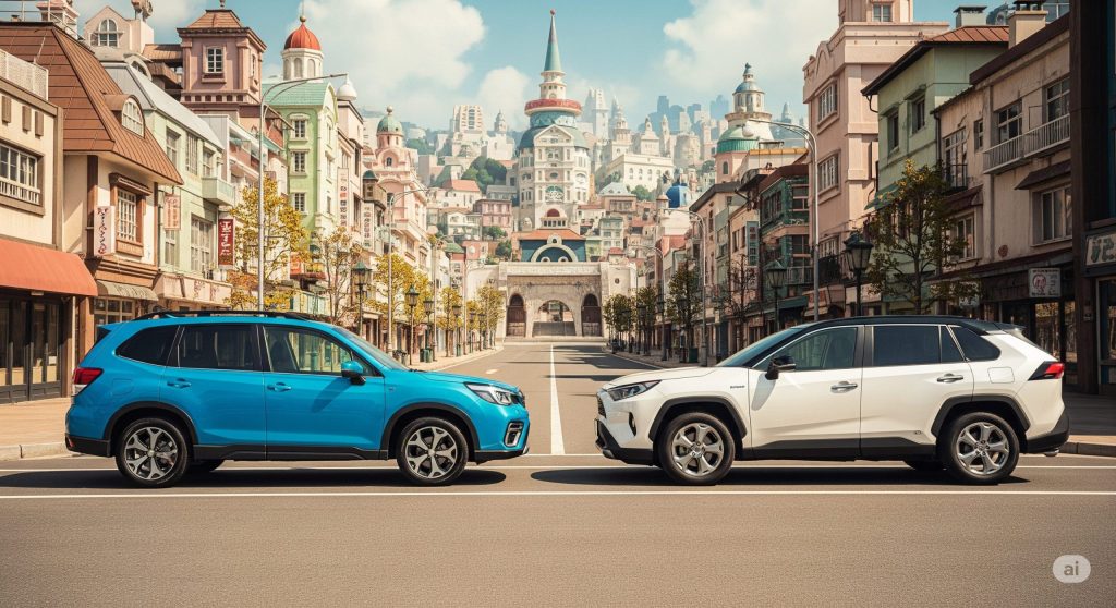 フォレスター vs RAV4 乗り心地徹底比較！