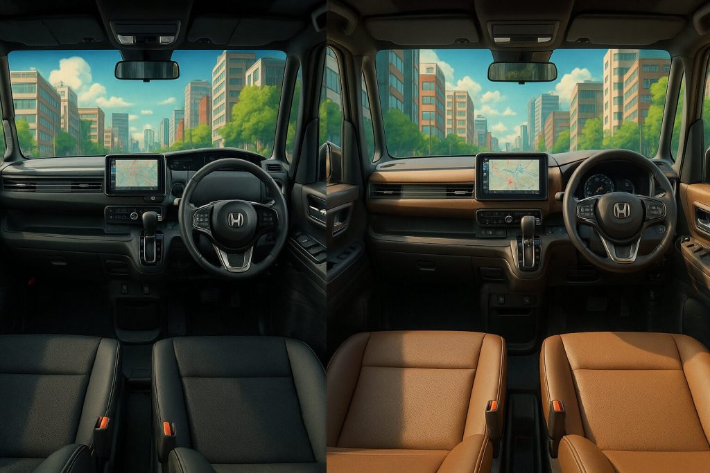 内装デザインと質感の違い