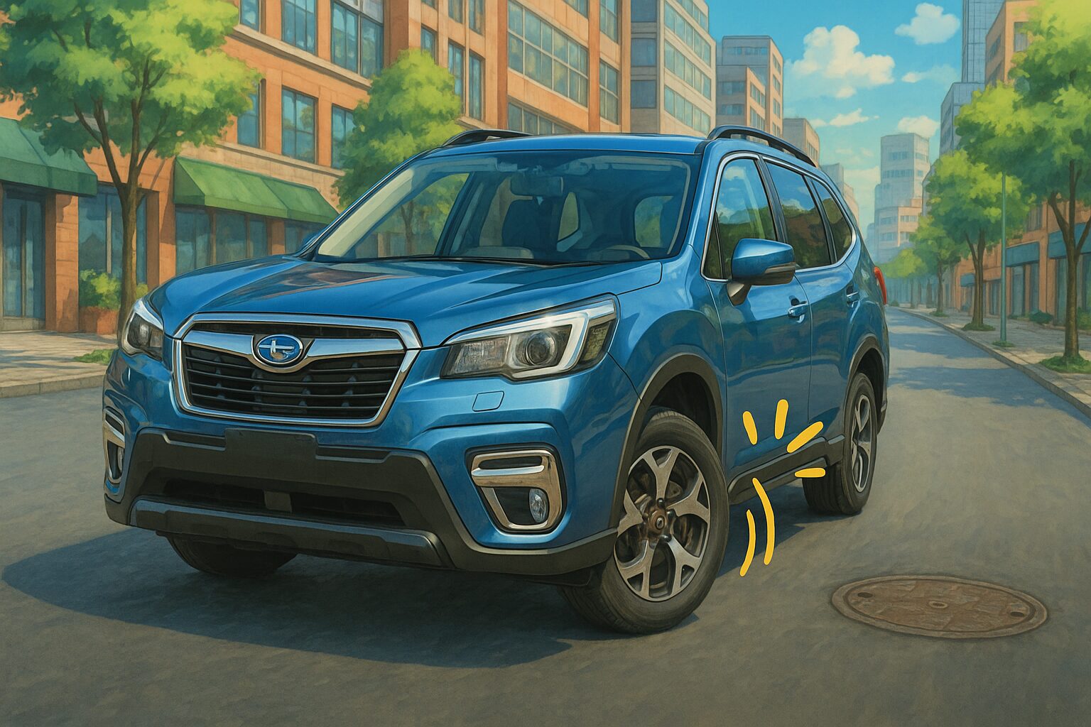 フォレスター走行時の異音、原因と対策を徹底解説！修理費用も網羅