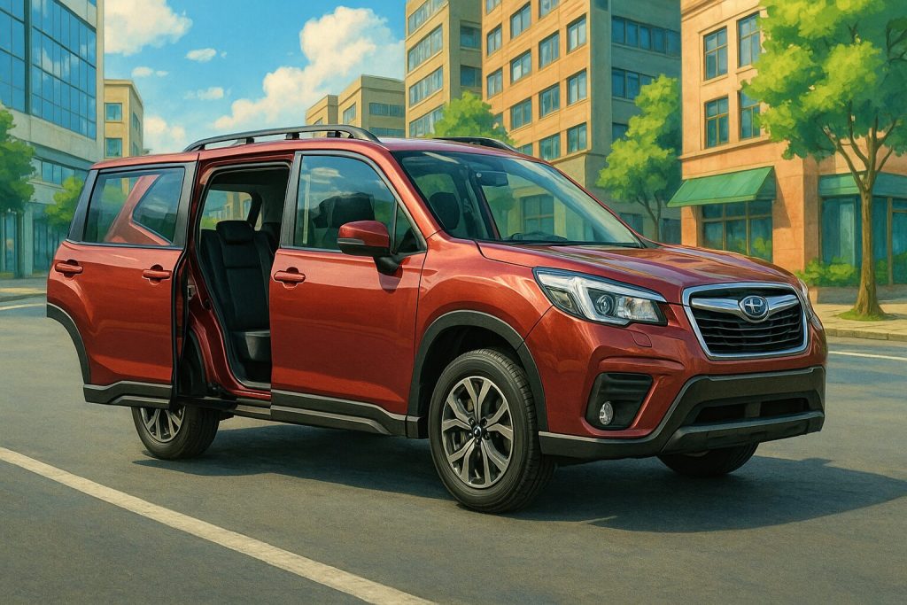 フォレスターにスライドドア