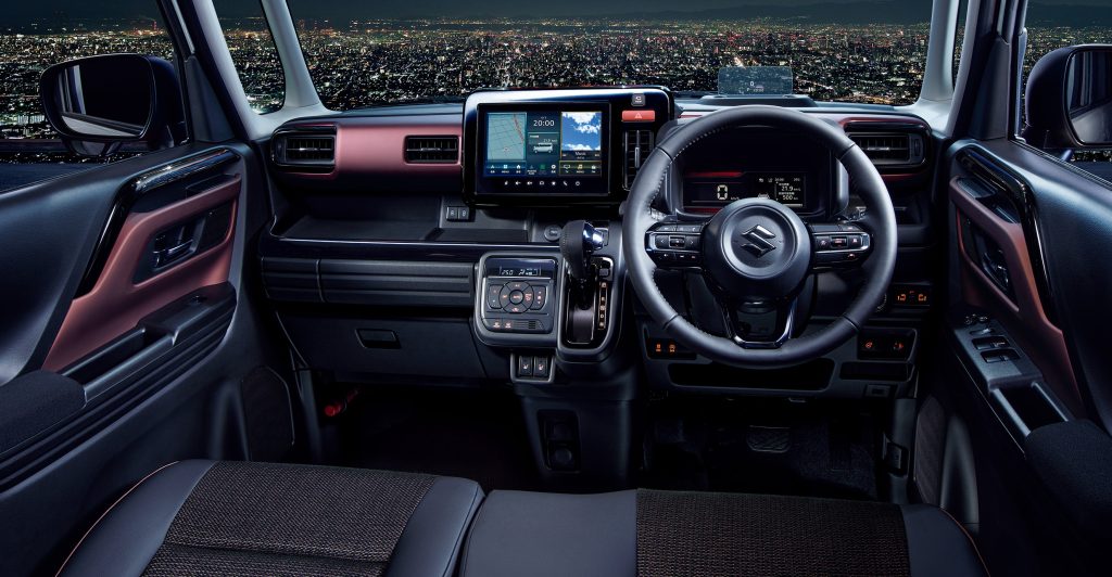 おしゃれスペーシアカスタム内装