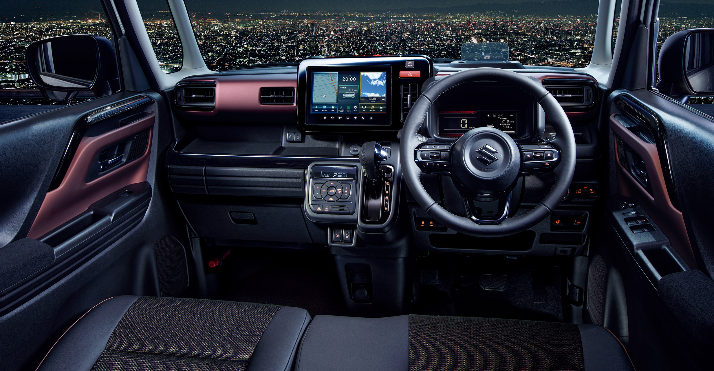 おしゃれスペーシアカスタム内装