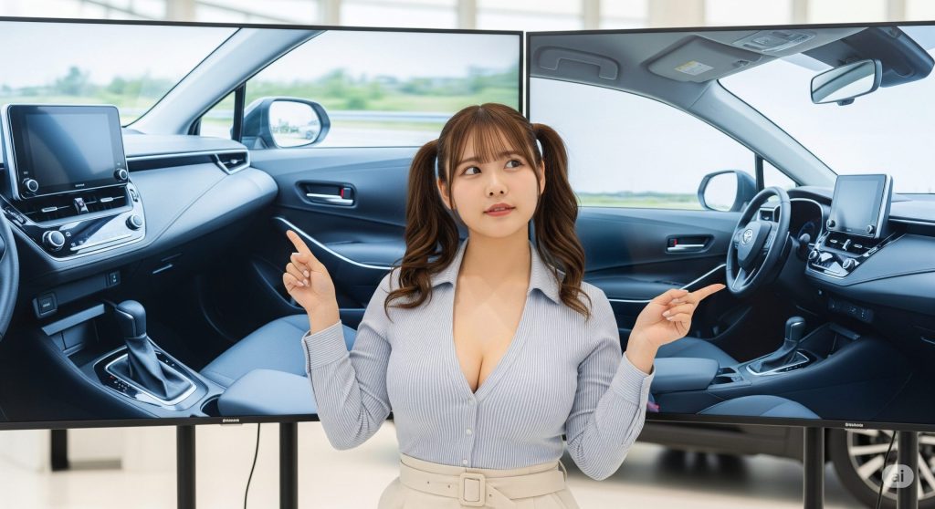 グレード別徹底比較！2025年カローラクロスの内装の違い