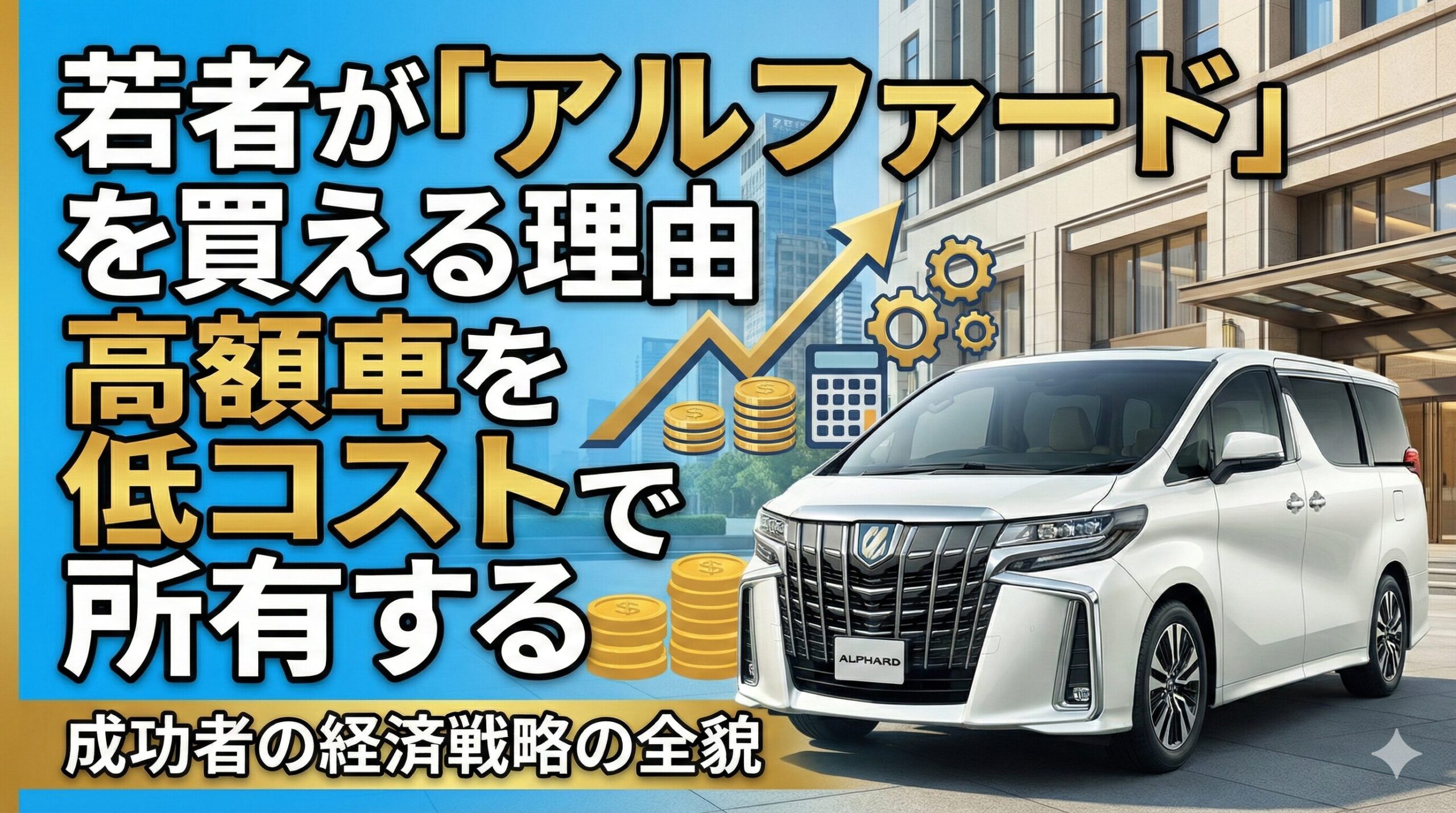 若者がアルファードを買える理由は何ですか? 世界最高峰のマーケターが解き明かす「高額車購入の経済戦略」