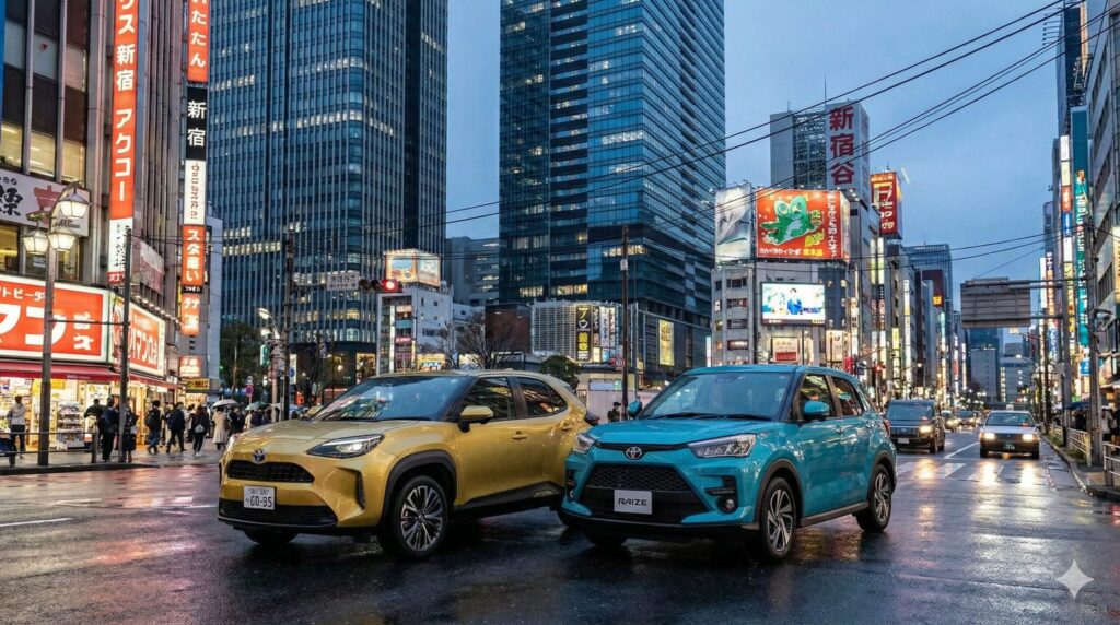 ヤリス クロス ライズ 比較