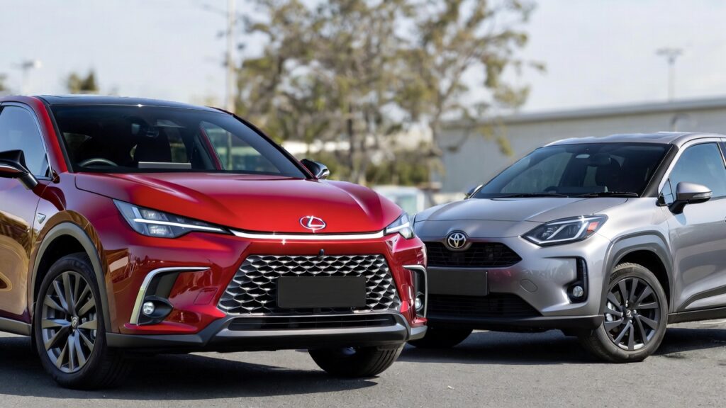 レクサス LBX vs ヤリス クロス 徹底比較