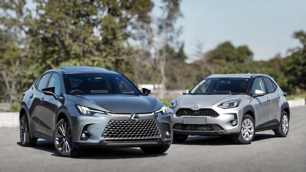 レクサス LBX vs ヤリス クロス 徹底比較