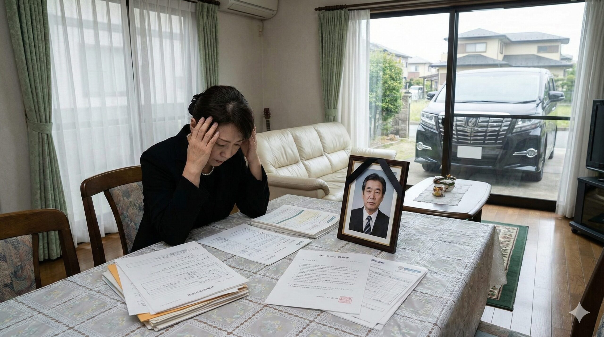 【要注意】5人に1人が選ぶ「残クレ」の落とし穴：契約者が急逝した場合、遺族に「負の遺産」が残るリアルなリスク