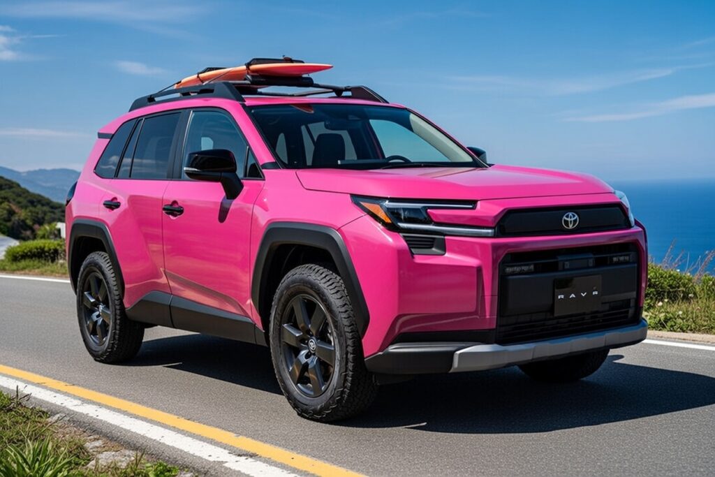 新型 rav4 アドベンチャー カラー