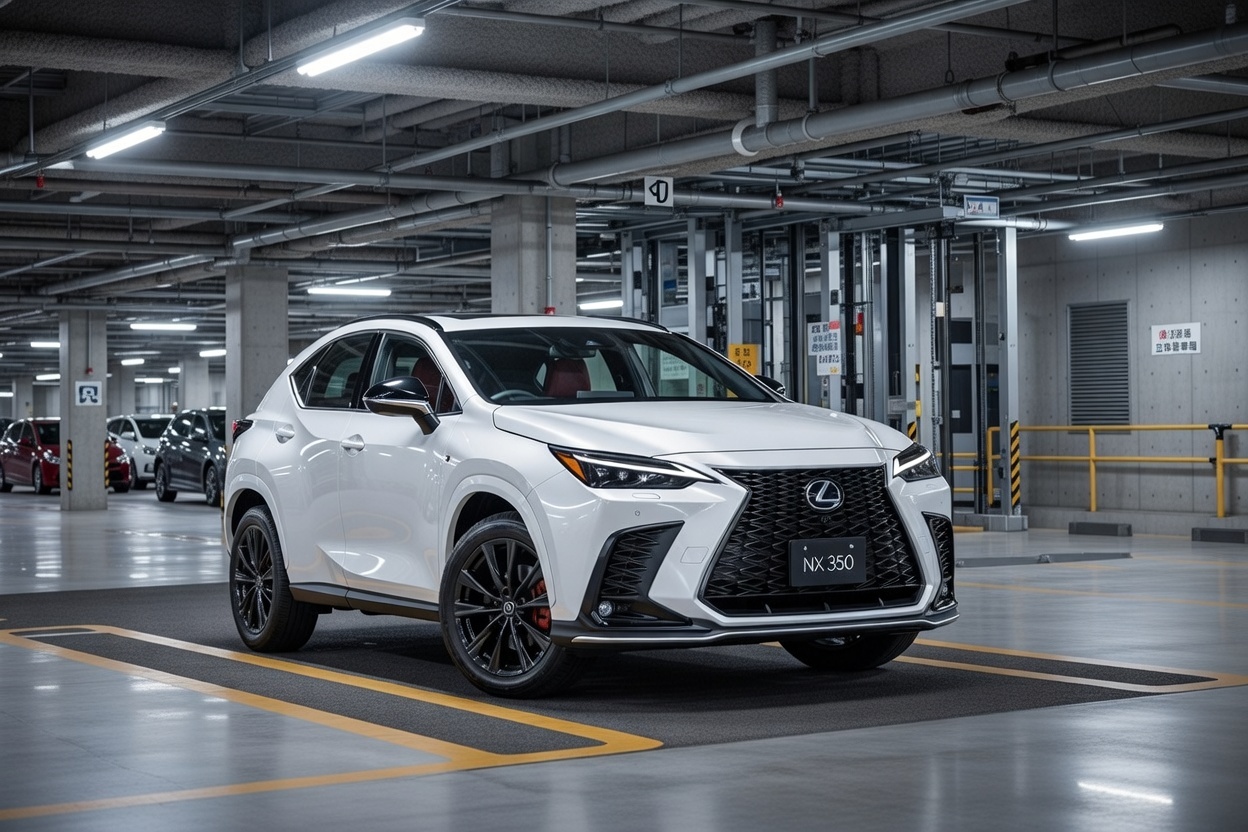 レクサス NX 　都市部の狭い駐車場で、車体のサイズが気になって駐車がストレスになる都市部で生活していると、NX のボディサイズ（全長約4.66m）が意外と大きく感じて、狭い駐車スペースに停めるのが億劫になることがあります。特に、混雑したショッピングモールや路地裏のコインパーキングで、何度も切り返しが必要になるんです。共感: せっかくの外出なのに、駐車するだけでイライラして、せっかくのドライブの気分が台無しになるんですよね。時間もかかるし、周りの視線が気になって、毎回「もっと小さい車にすればよかったかな」って後悔の念が湧いてくる。日常の小さなストレスが積み重なると、車に乗るのが楽しくなくなっちゃうんです。解決: レクサス NX の Advanced Park という機能を使うと、この悩みが一気に解消されます。実体験として、最近渋谷の狭い立体駐車場に行った時、Advanced Park をオンにしたら、カメラとセンサーが周囲をスキャンして自動でハンドル操作とアクセル・ブレーキを制御してくれました。自分はただボタンを押して見守るだけ。数秒でピタッと収まって、まるでプロの運転手が代わりに停めてくれたみたい。ストレスフリーで、駐車後のショッピングも気分良く楽しめました。この機能のおかげで、NX のサイズがむしろ安心感に変わった感じです。