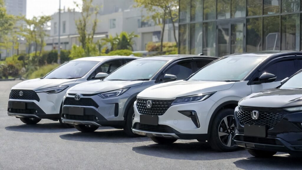 カローラクロス vs RAV4 vs ヤリスクロス vs ハリアー vs ヴェゼル