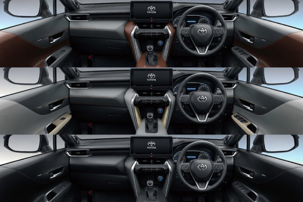 新型ハリアー 内装 安っぽい　新型ハリアー 内装色 人気