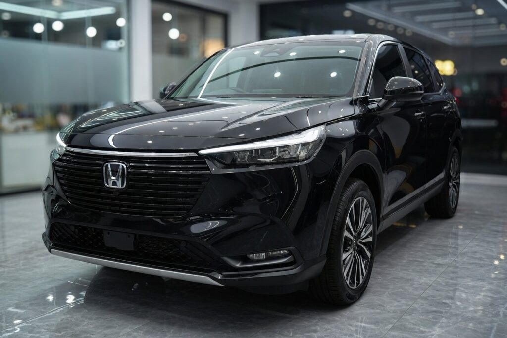 新型 ヴェゼル 黒 洗車機 GCハイドロ