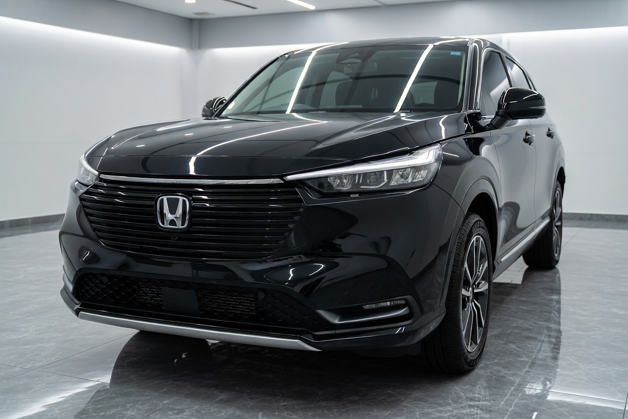 新型 ヴェゼル 黒 洗車機 GCハイドロ