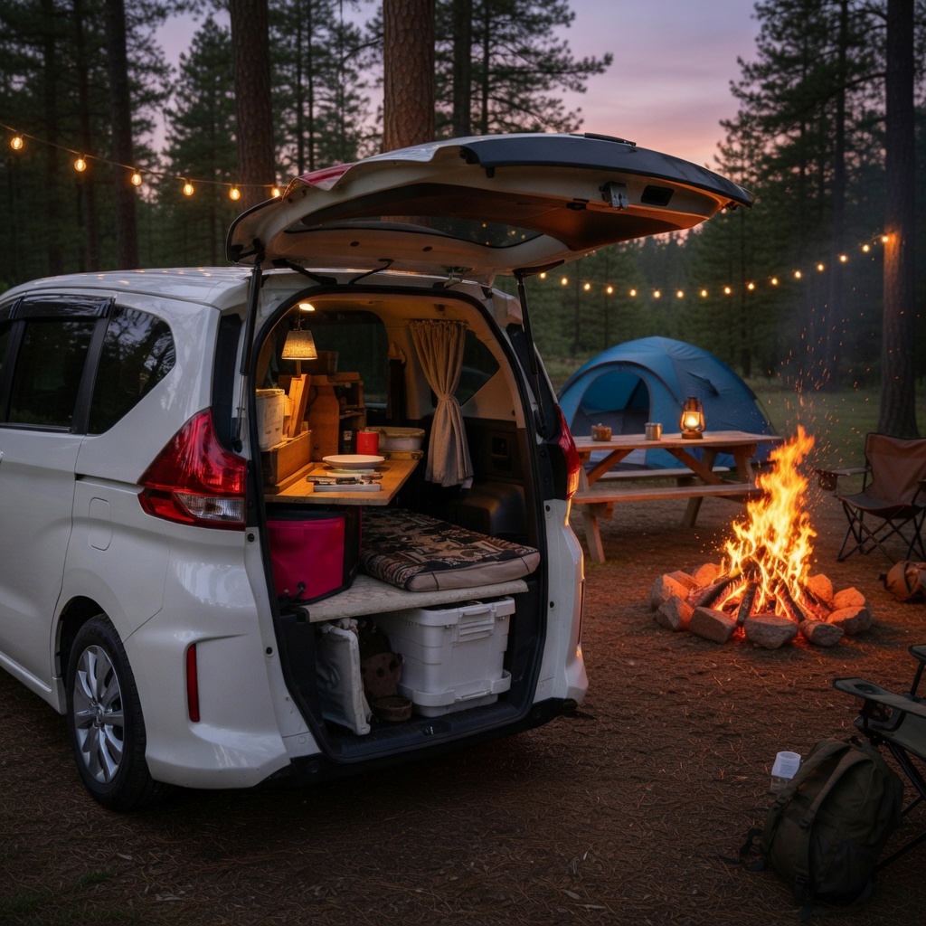 フリード で 車 中泊